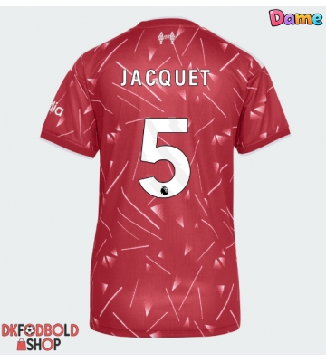 Liverpool Jeremy Jacquet #5 Hjemmebanetrøje Dame 2026-27 Kort ærmer Liverpool Jeremy Jacquet #5 Hjemmebanetrøje Dame 2026-27 Kort ærmer